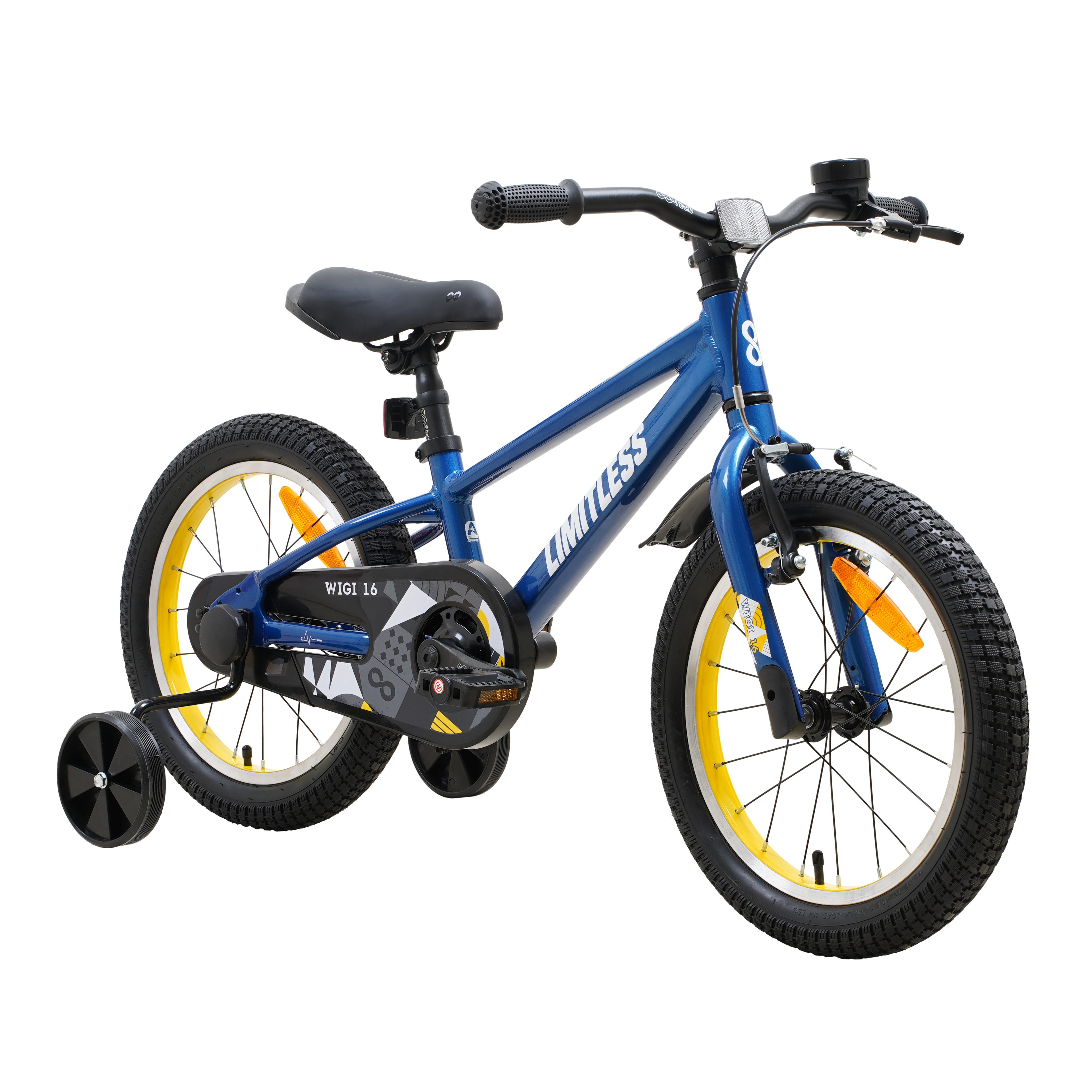 Bicicleta Wigi Aro 16 Azul Aluminio