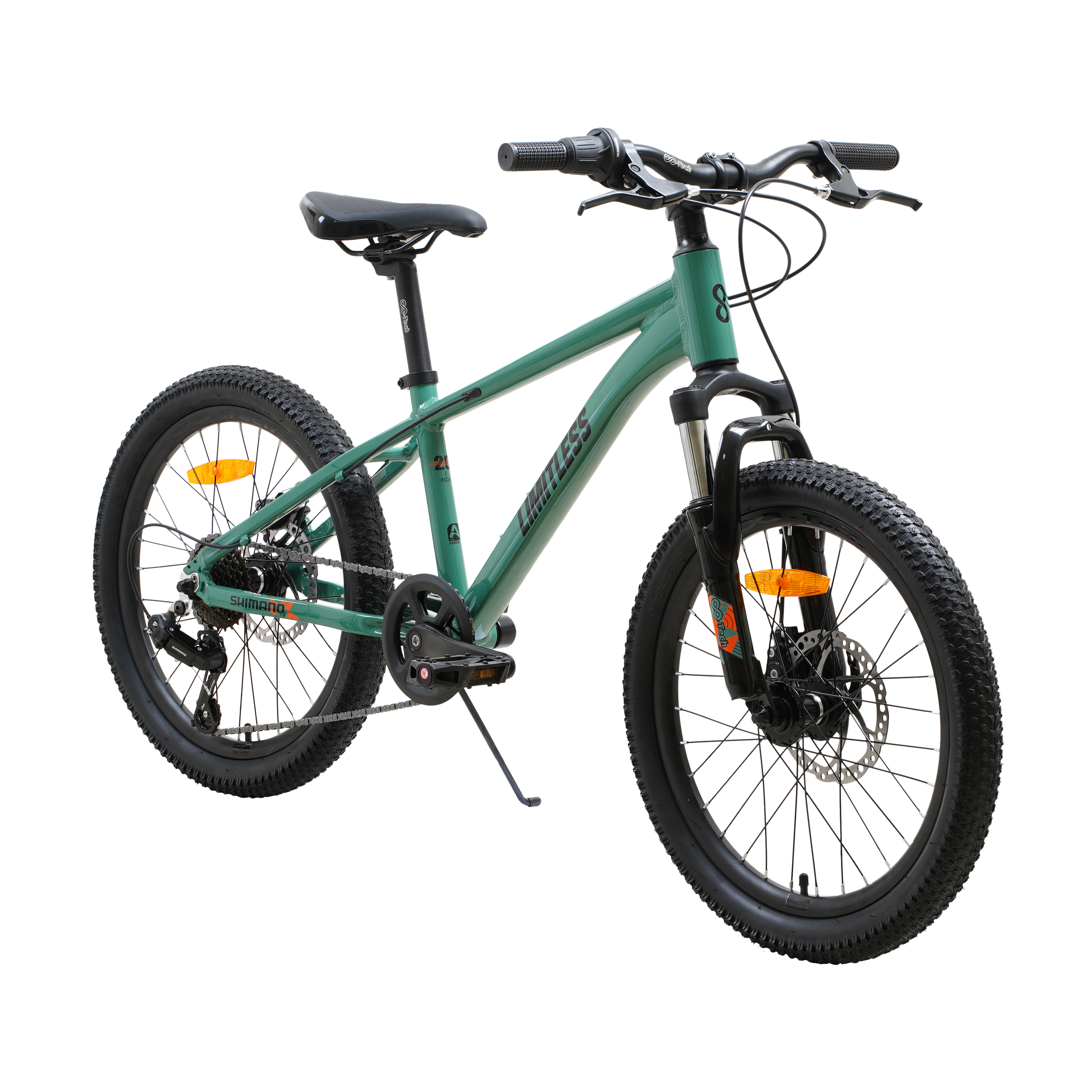 Bicicleta Blitz Aro 20 Verde Aluminio