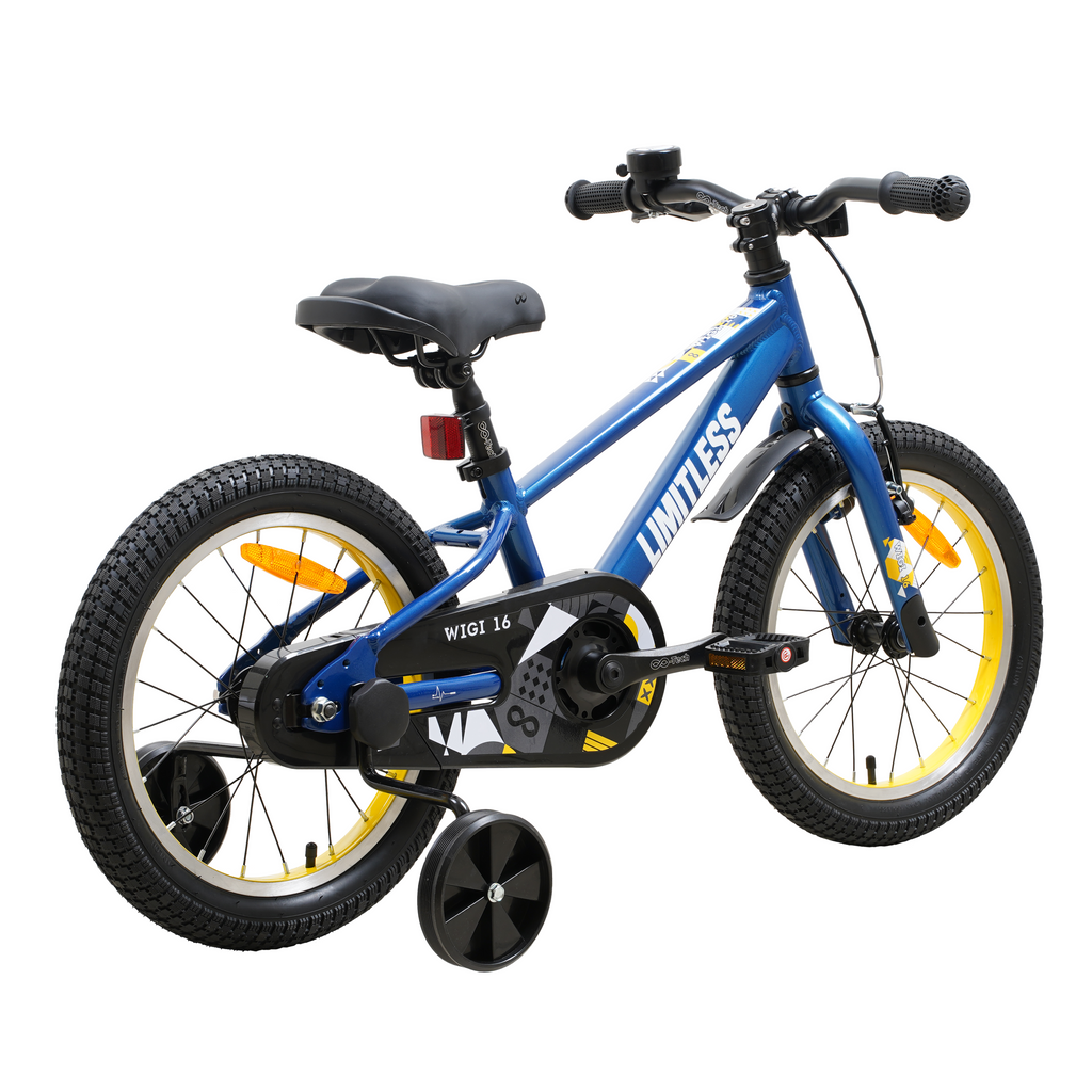 Bicicleta Wigi Aro 16 Azul Aluminio