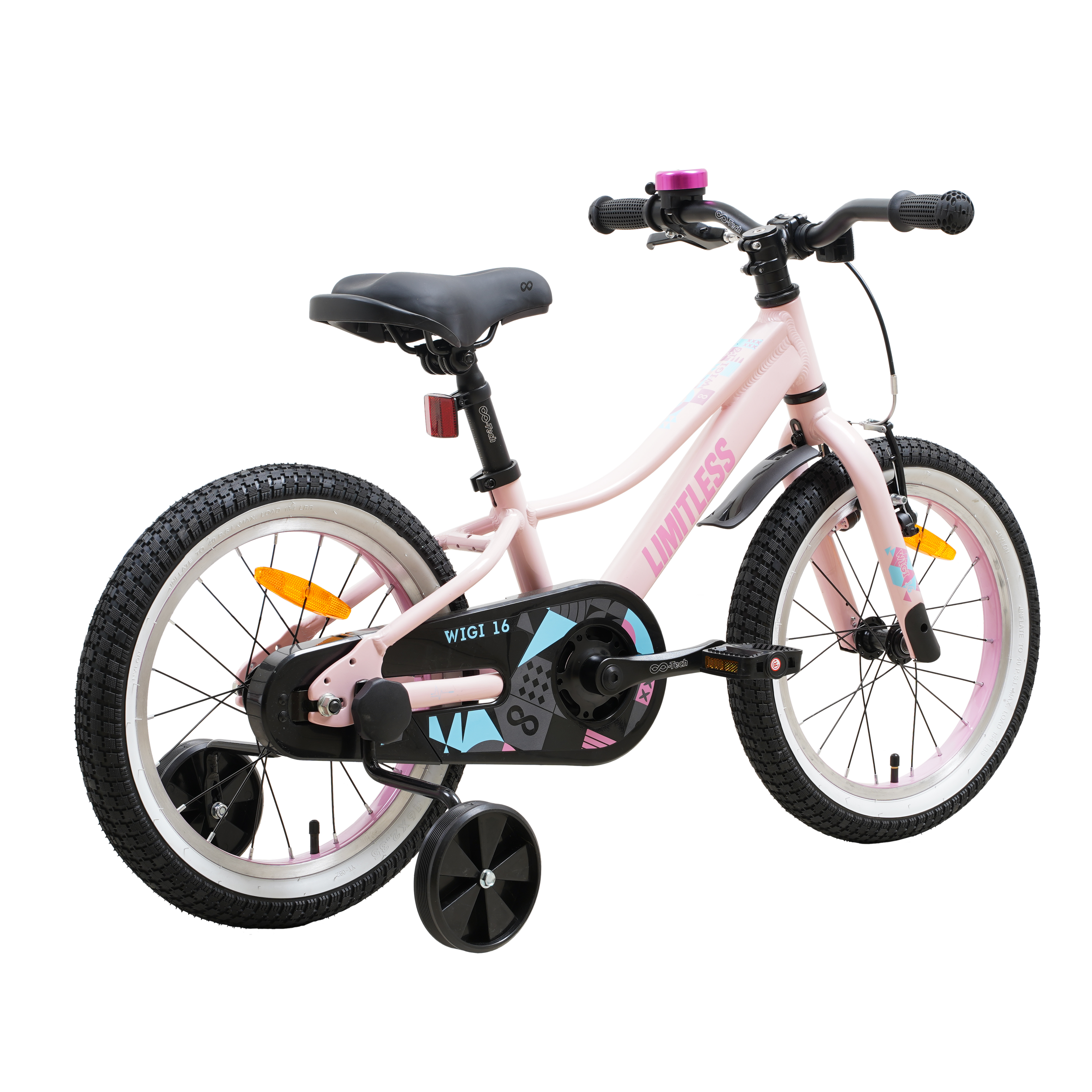 Bicicleta Wigi 16 Rosado Aluminio