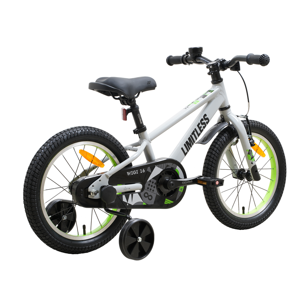 Bicicleta Wigi Aro 16 Gris Aluminio