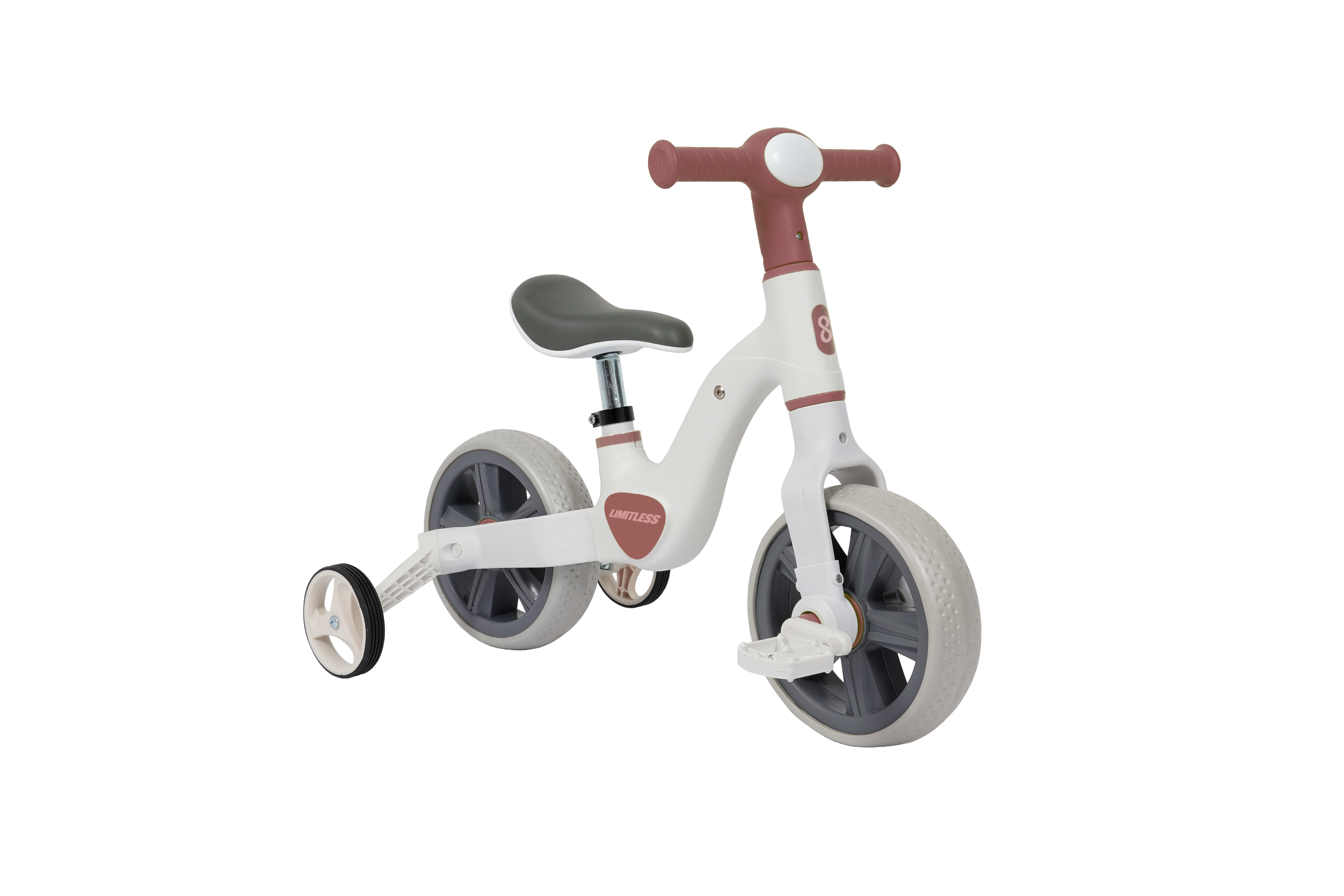 Bicicleta Nino 1.0 Blanco/Morado A12