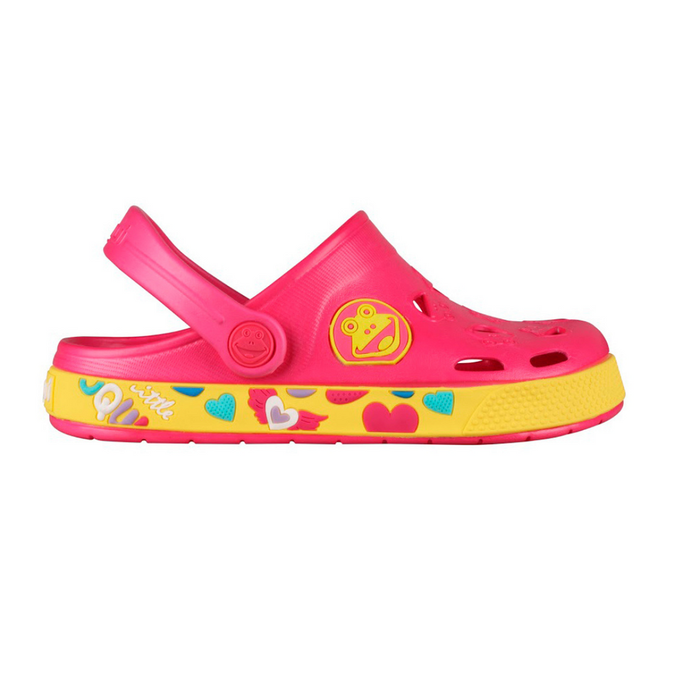 Coqui Froggy 8802 Lt. Fuchsia/Yellow