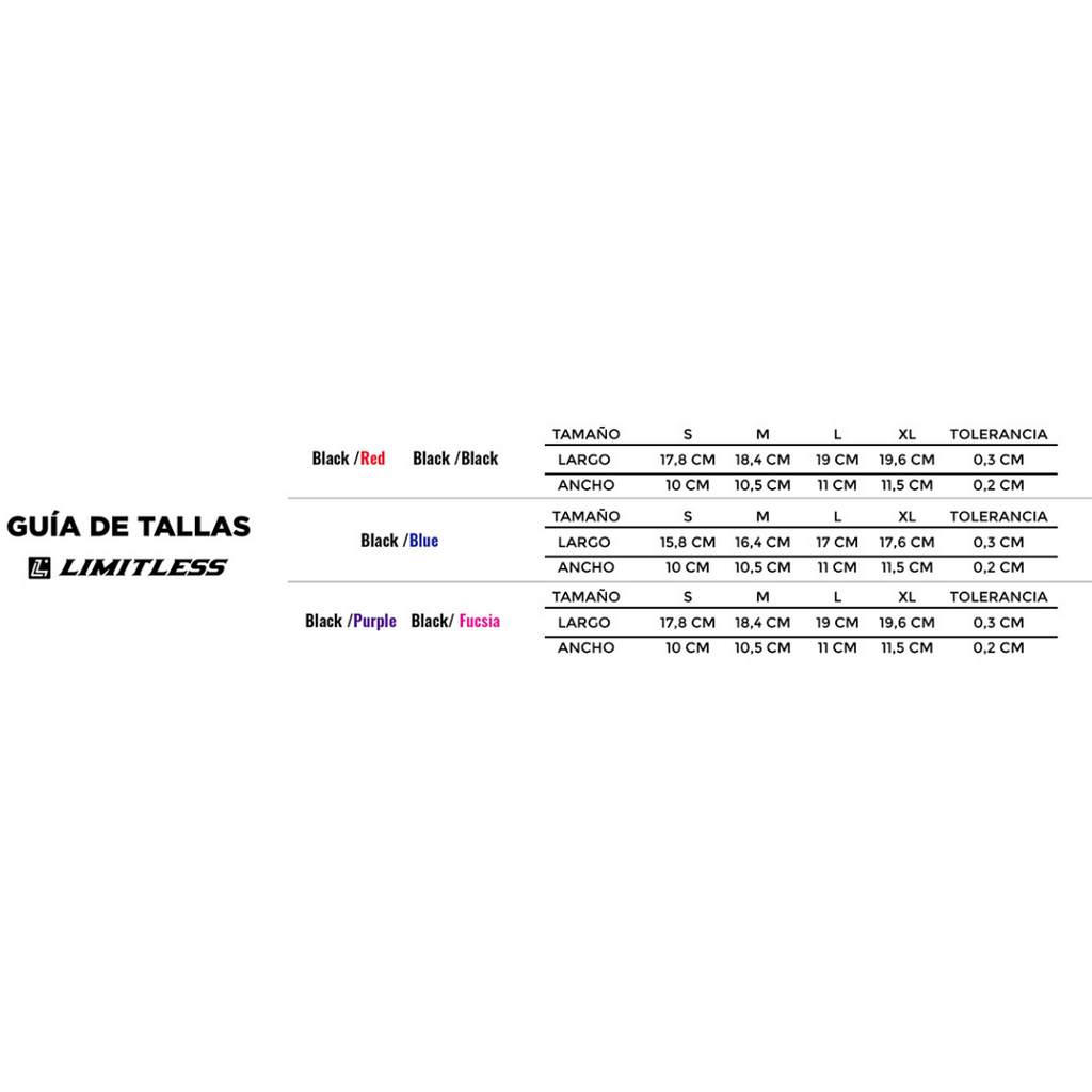 Guante Mujer Negro/Fucsia Limitless A107880