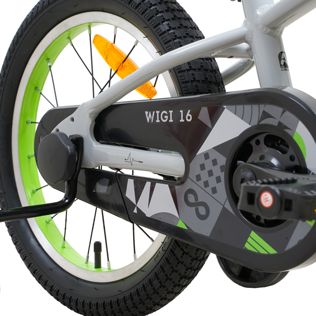 Bicicleta Wigi Aro 16 Gris Aluminio