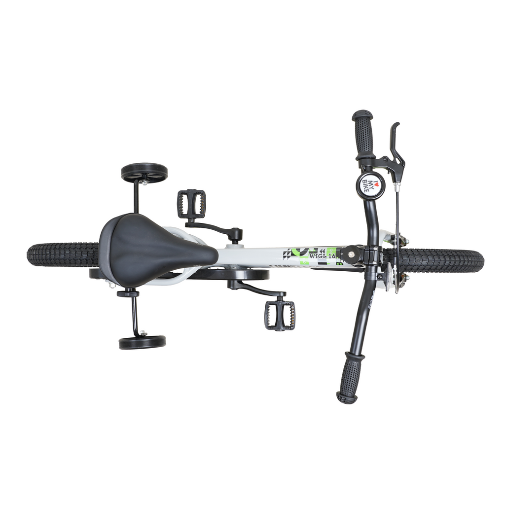 Bicicleta Wigi Aro 16 Gris Aluminio