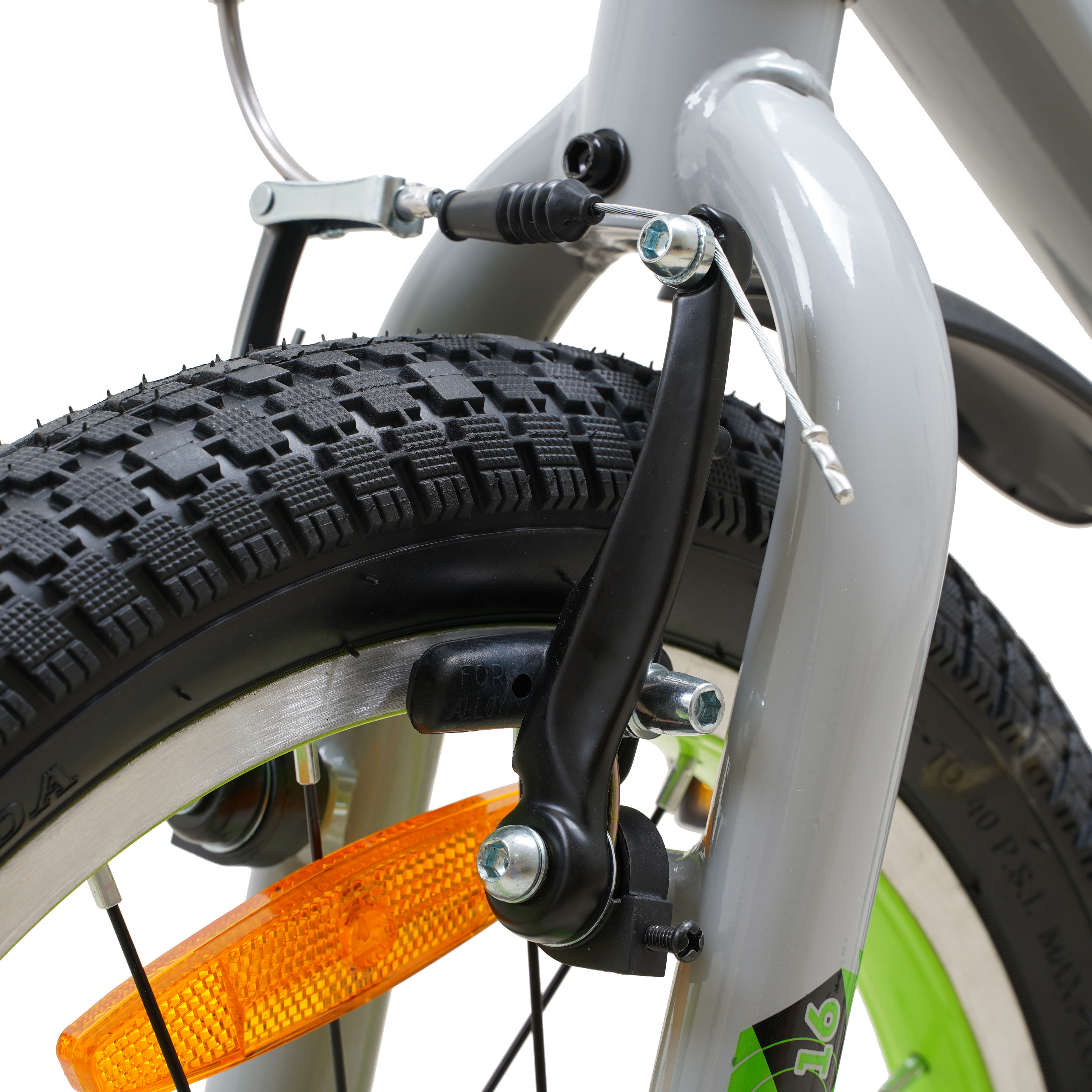 Bicicleta Wigi Aro 16 Gris Aluminio