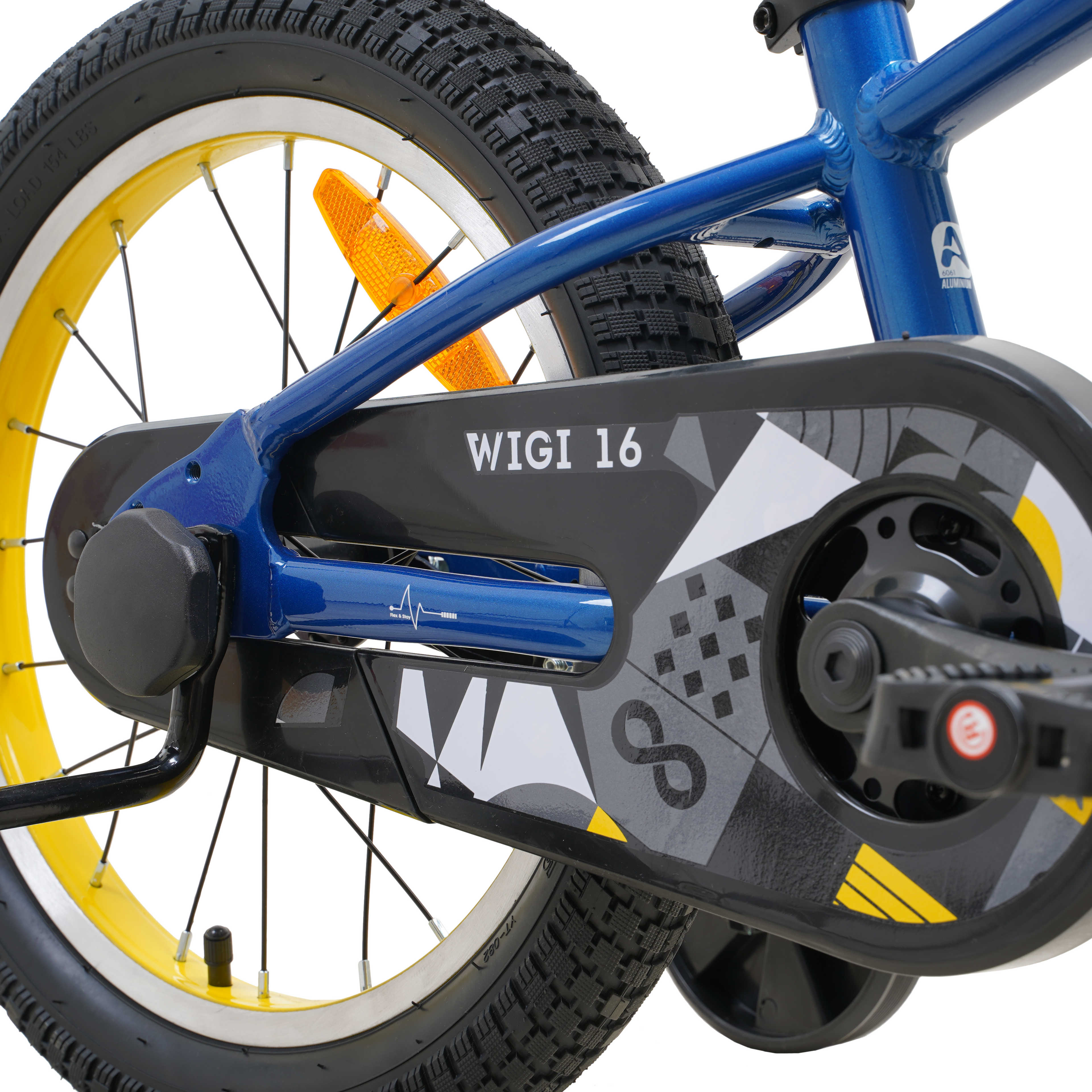 Bicicleta Wigi Aro 16 Azul Aluminio