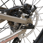 Bicicleta Blitz Aro 24 Gris 21v Aluminio