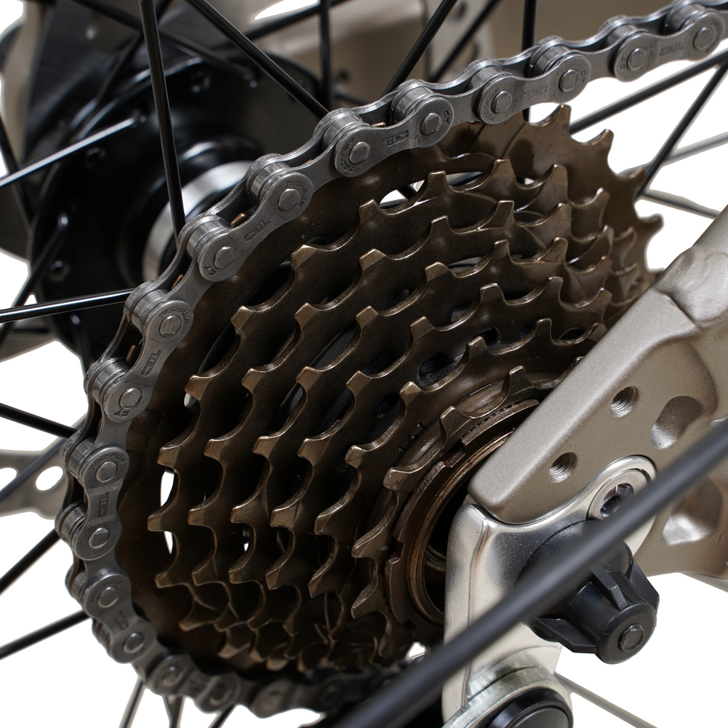 Bicicleta Blitz Aro 24 Gris 21v Aluminio