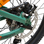 Bicicleta Blitz Aro 20 Verde Aluminio