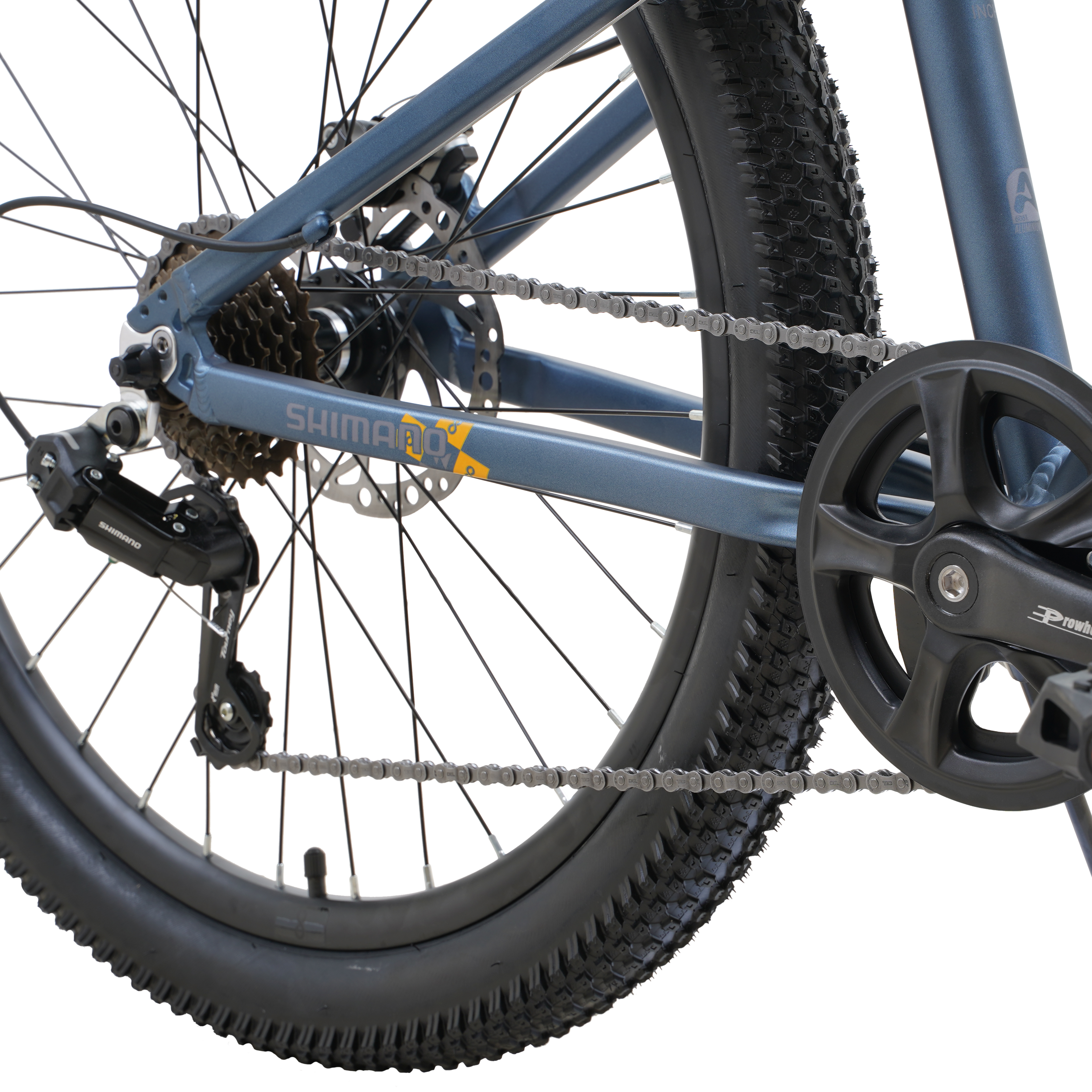 Bicicleta Blitz Aro 24 Gris Grafito 21v Aluminio