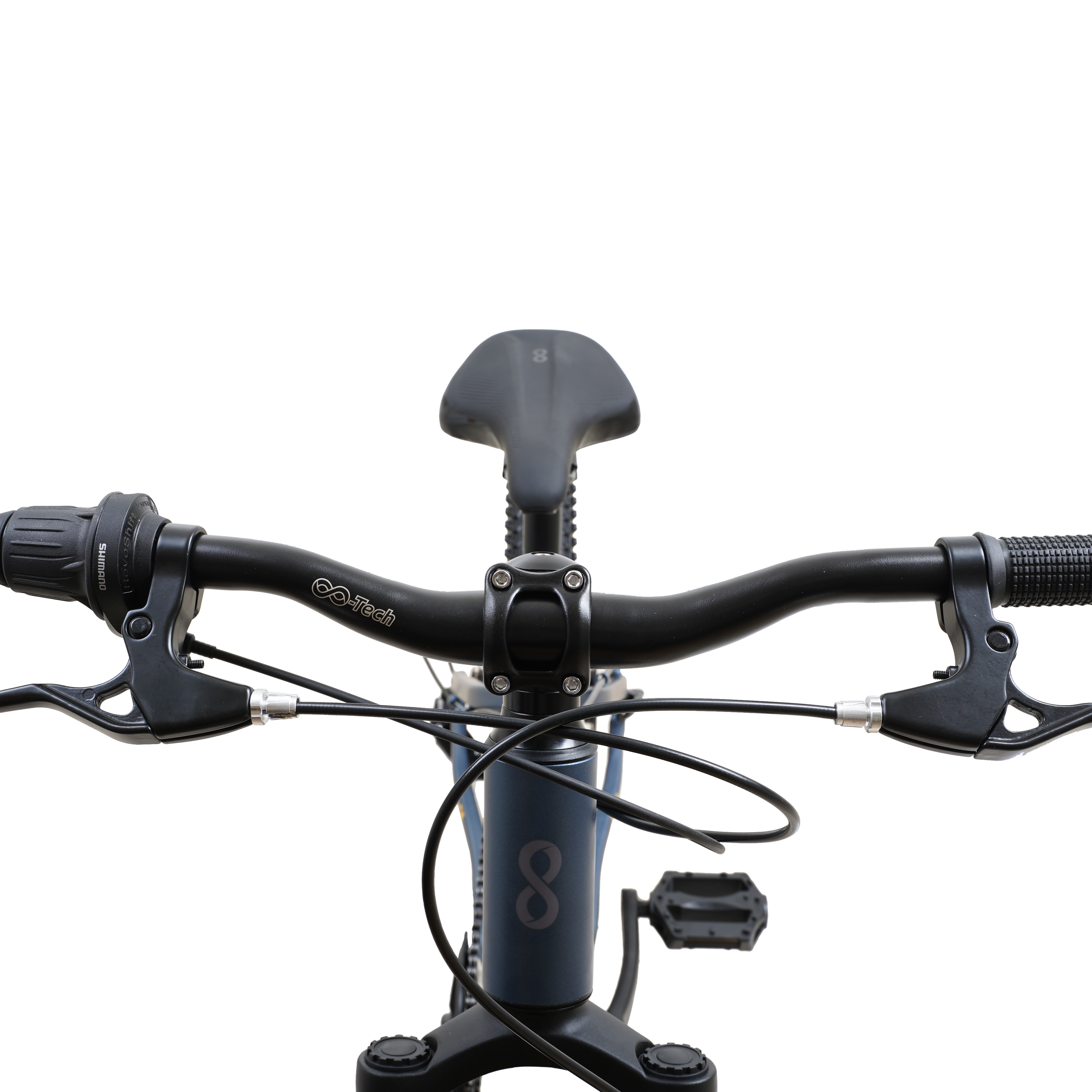 Bicicleta Blitz Aro 24 Gris Grafito 21v Aluminio