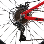 Bicicleta Blitz Aro 24 Rojo Aluminio