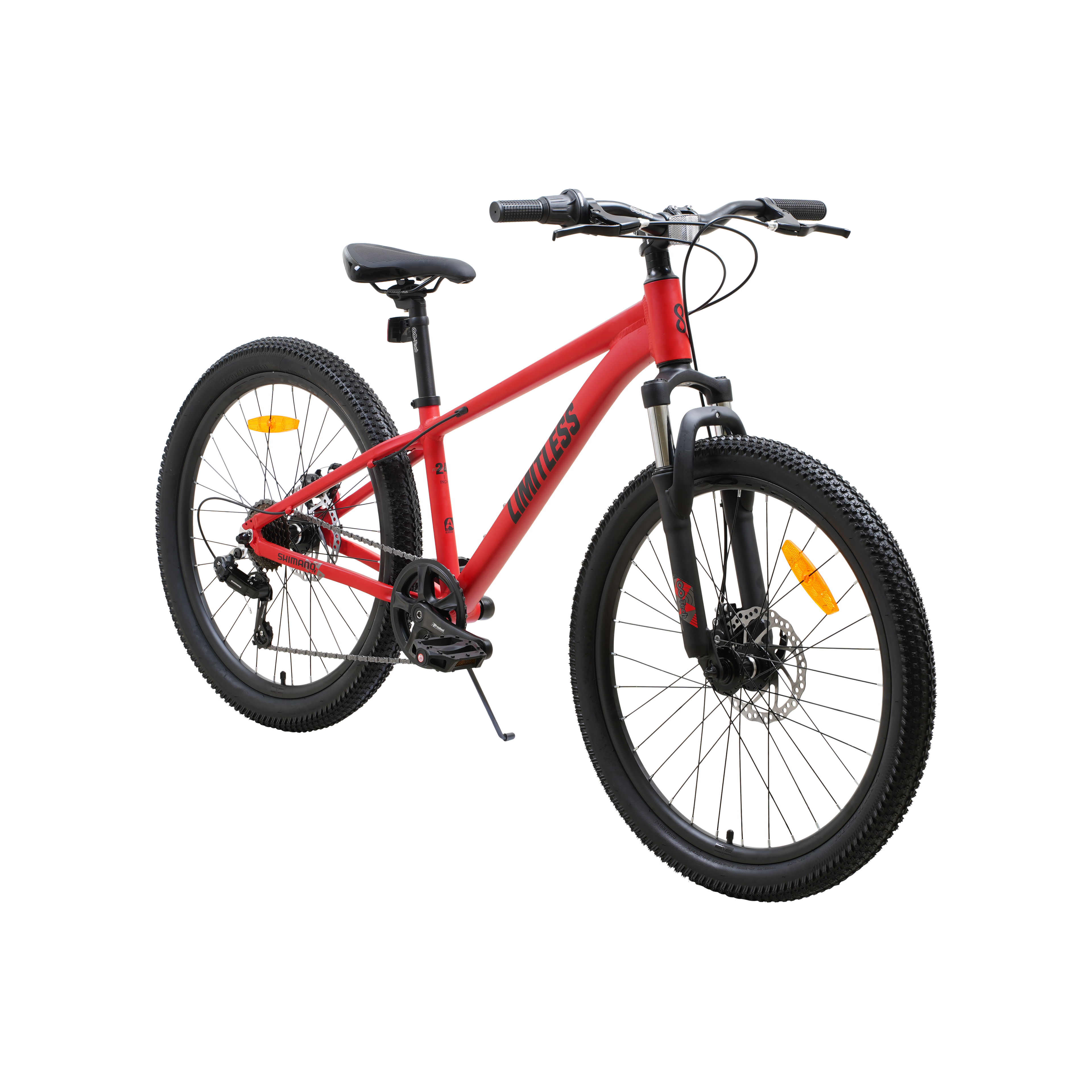 Bicicleta Blitz Aro 24 Rojo Aluminio