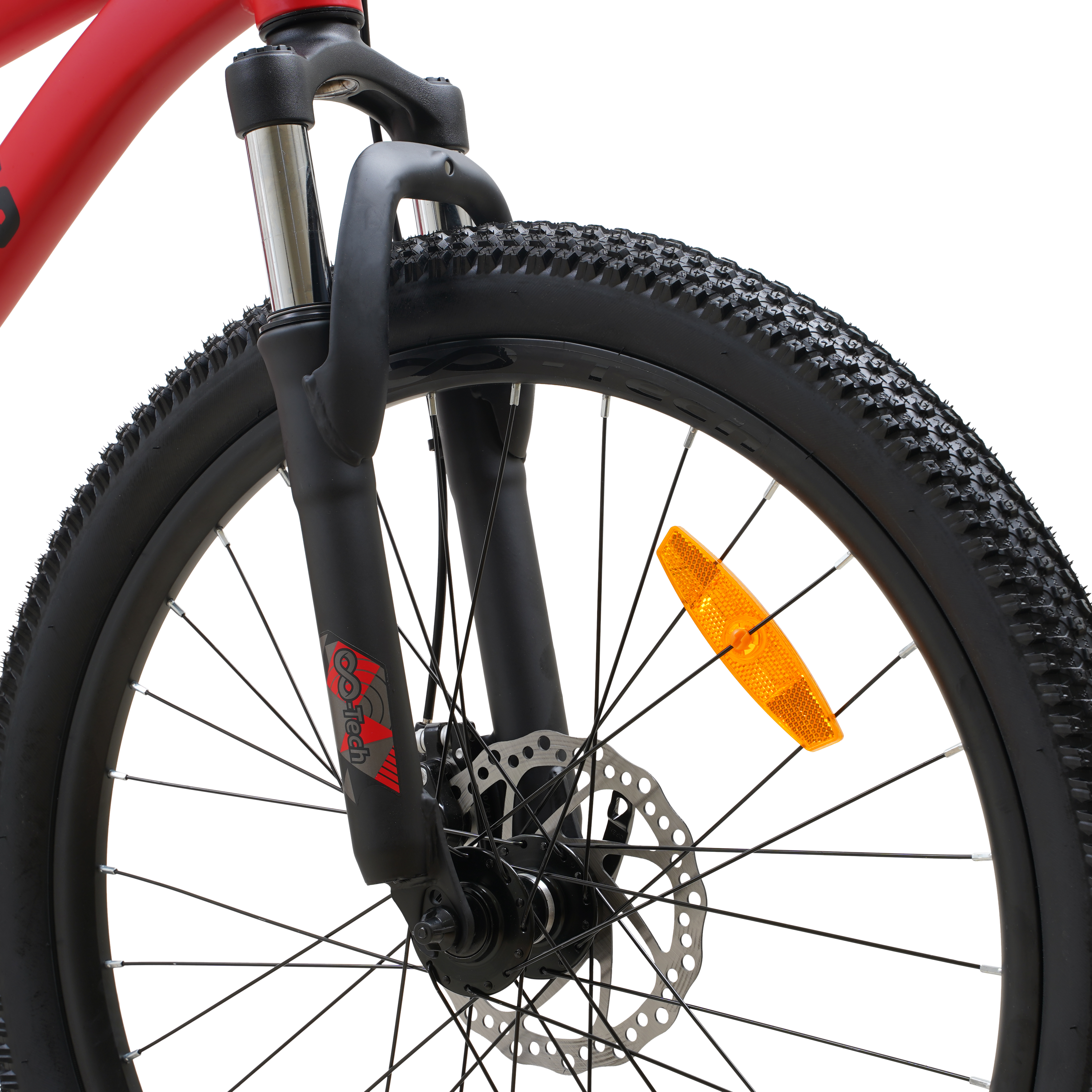 Bicicleta Blitz Aro 24 Rojo Aluminio