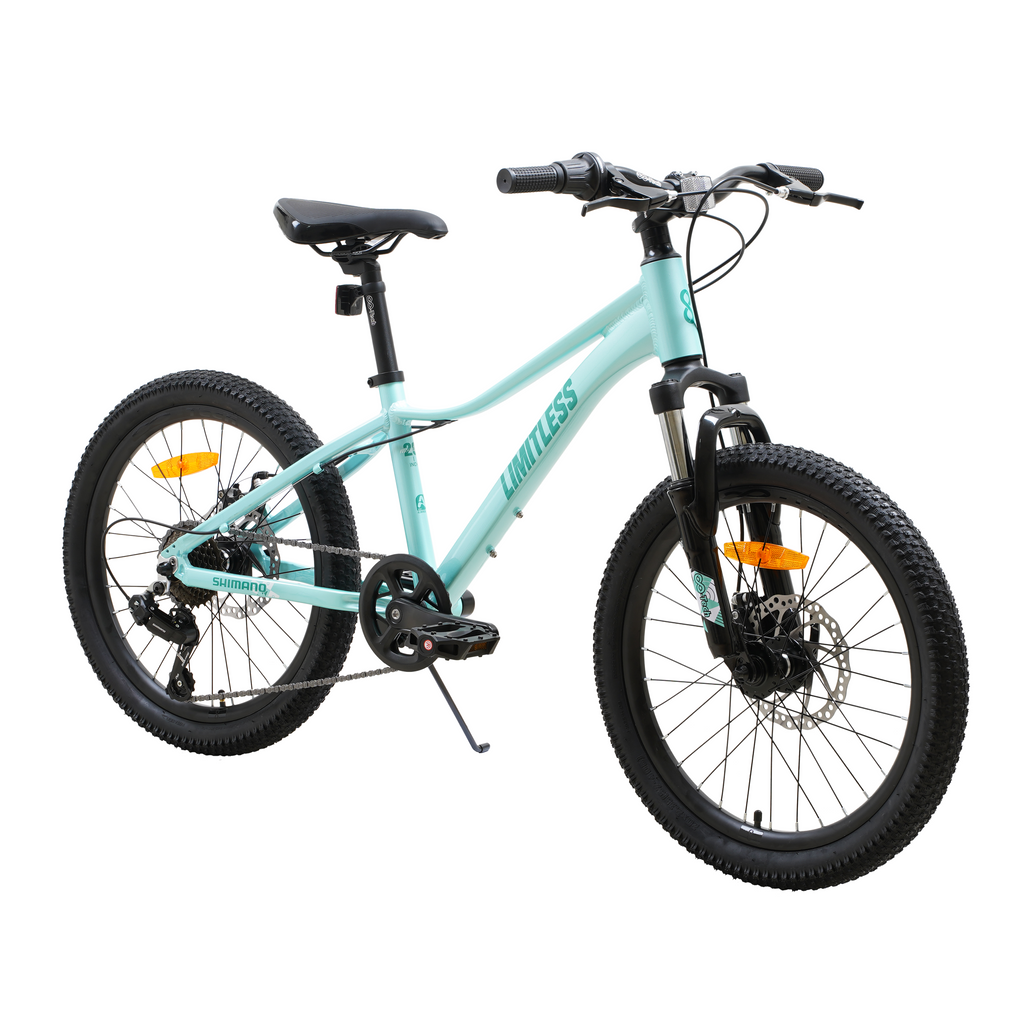 Bicicleta Blitz Aro 20 Verde Claro Aluminio