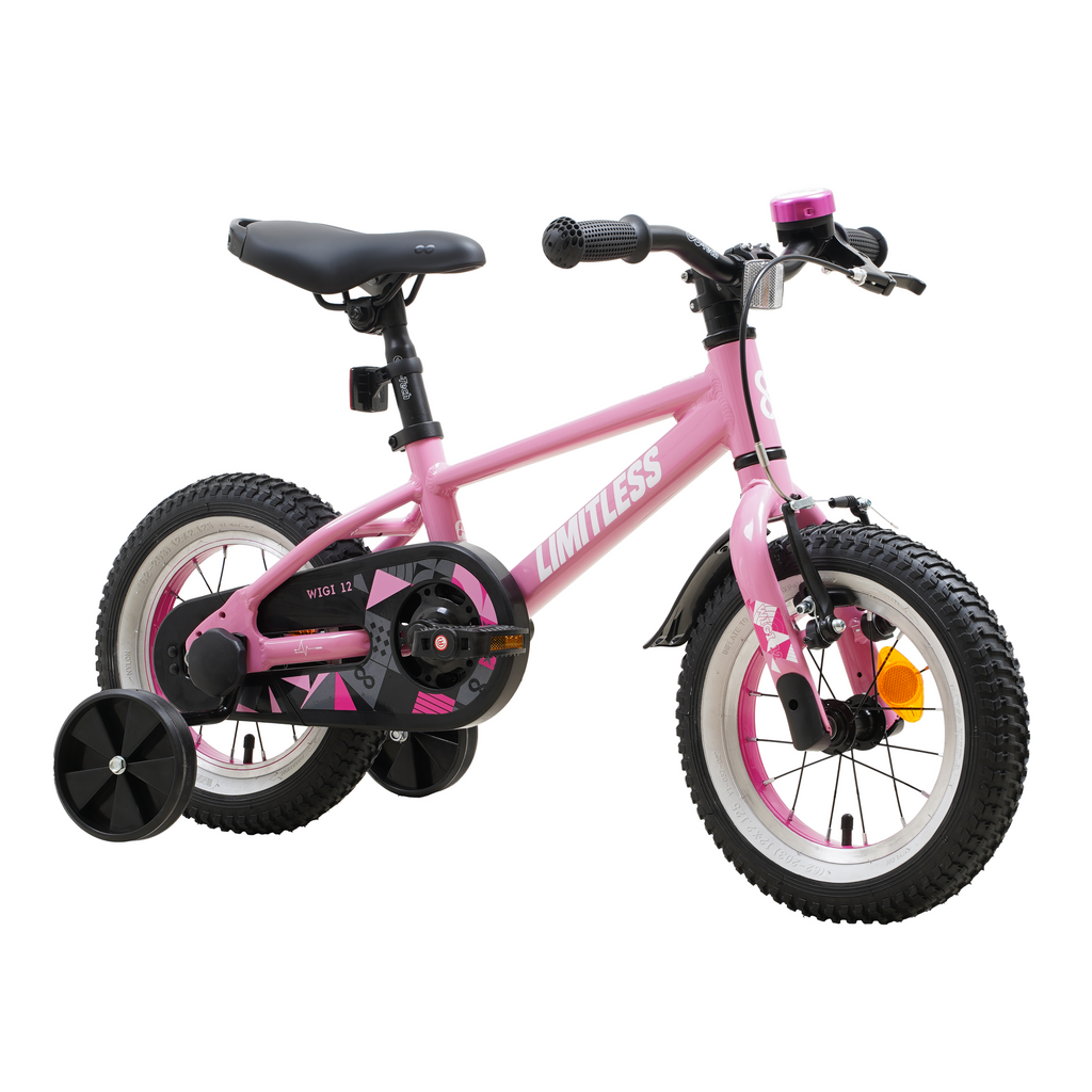 Bicicleta Wigi Aro 12 Rosado Aluminio