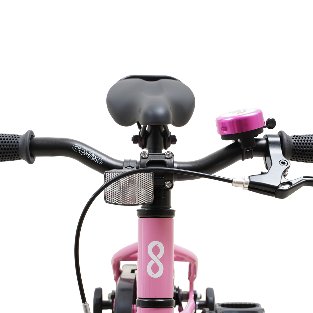 Bicicleta Wigi Aro 12 Rosado Aluminio