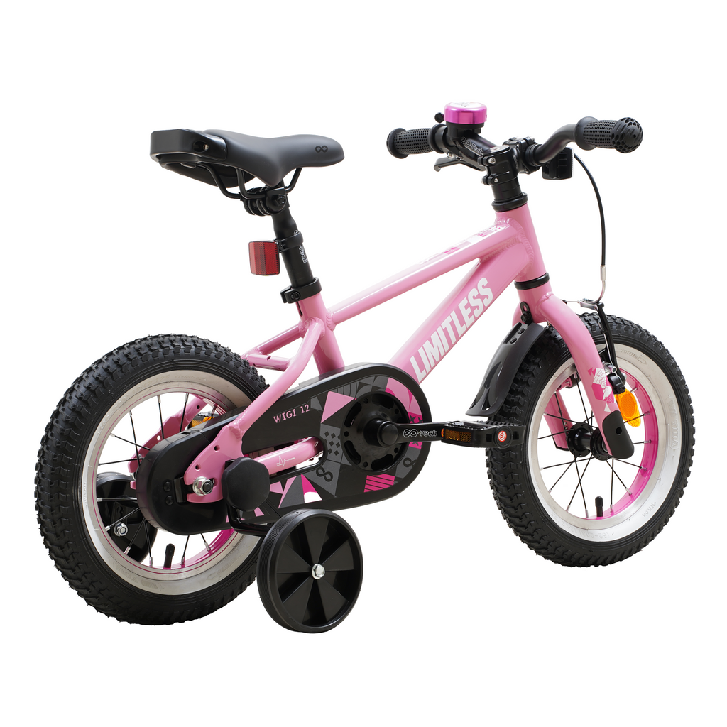 Bicicleta Wigi Aro 12 Rosado Aluminio