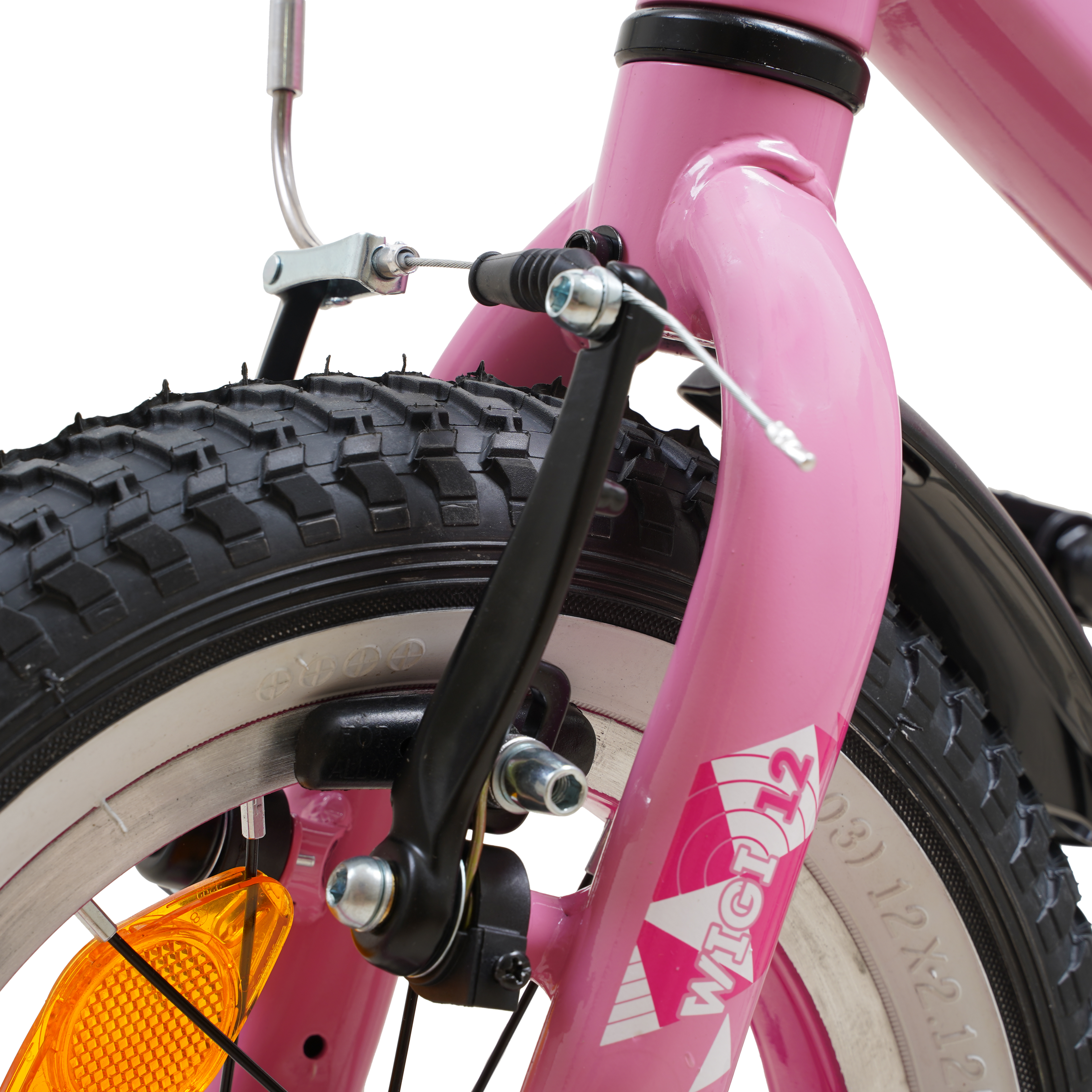 Bicicleta Wigi Aro 12 Rosado Aluminio