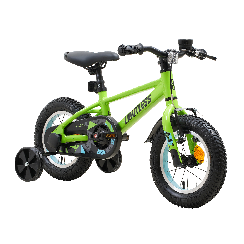 Bicicleta Wigi Aro 12 Verde Aluminio