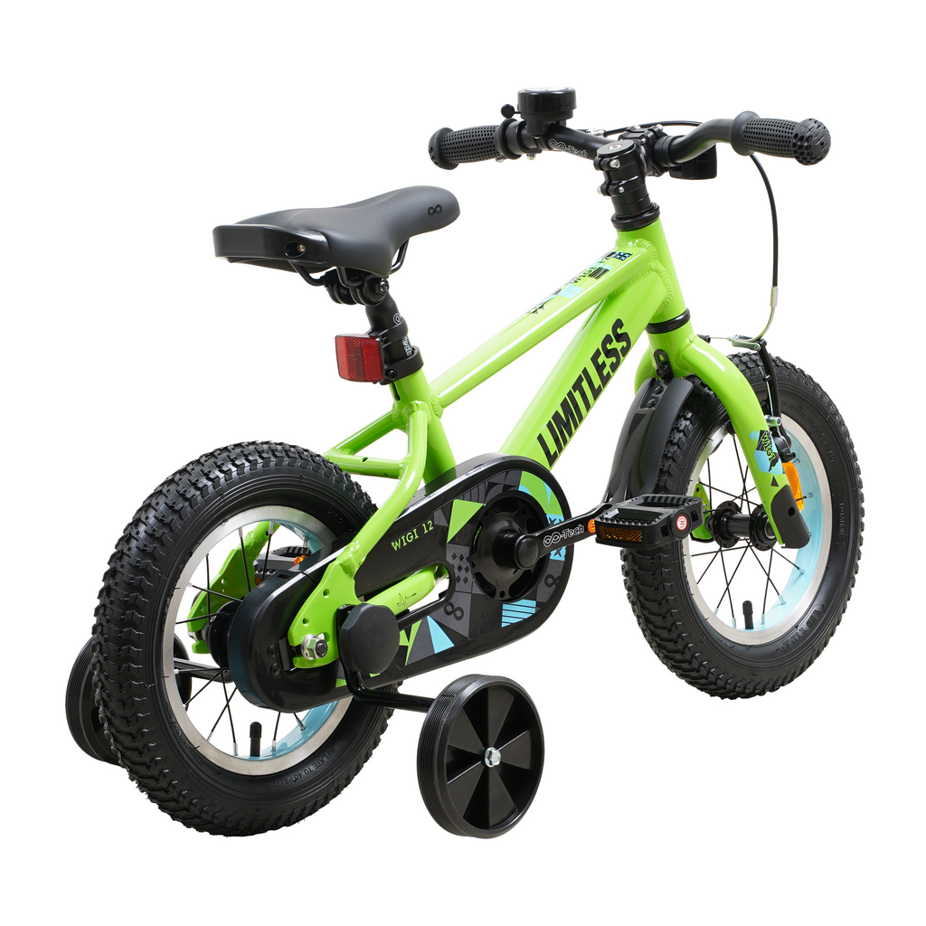 Bicicleta Wigi Aro 12 Verde Aluminio