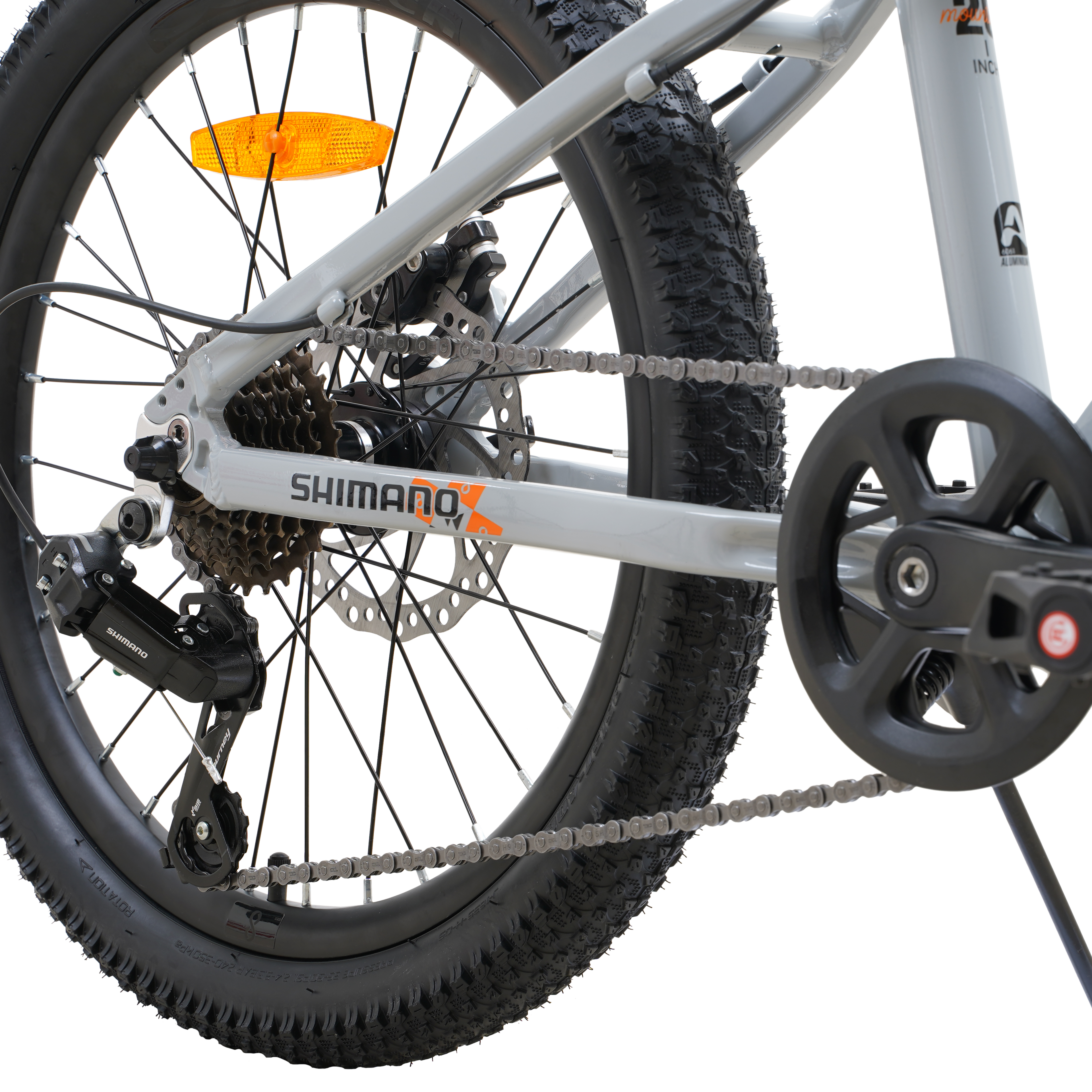 Bicicleta Blitz Aro 20 Gris Aluminio