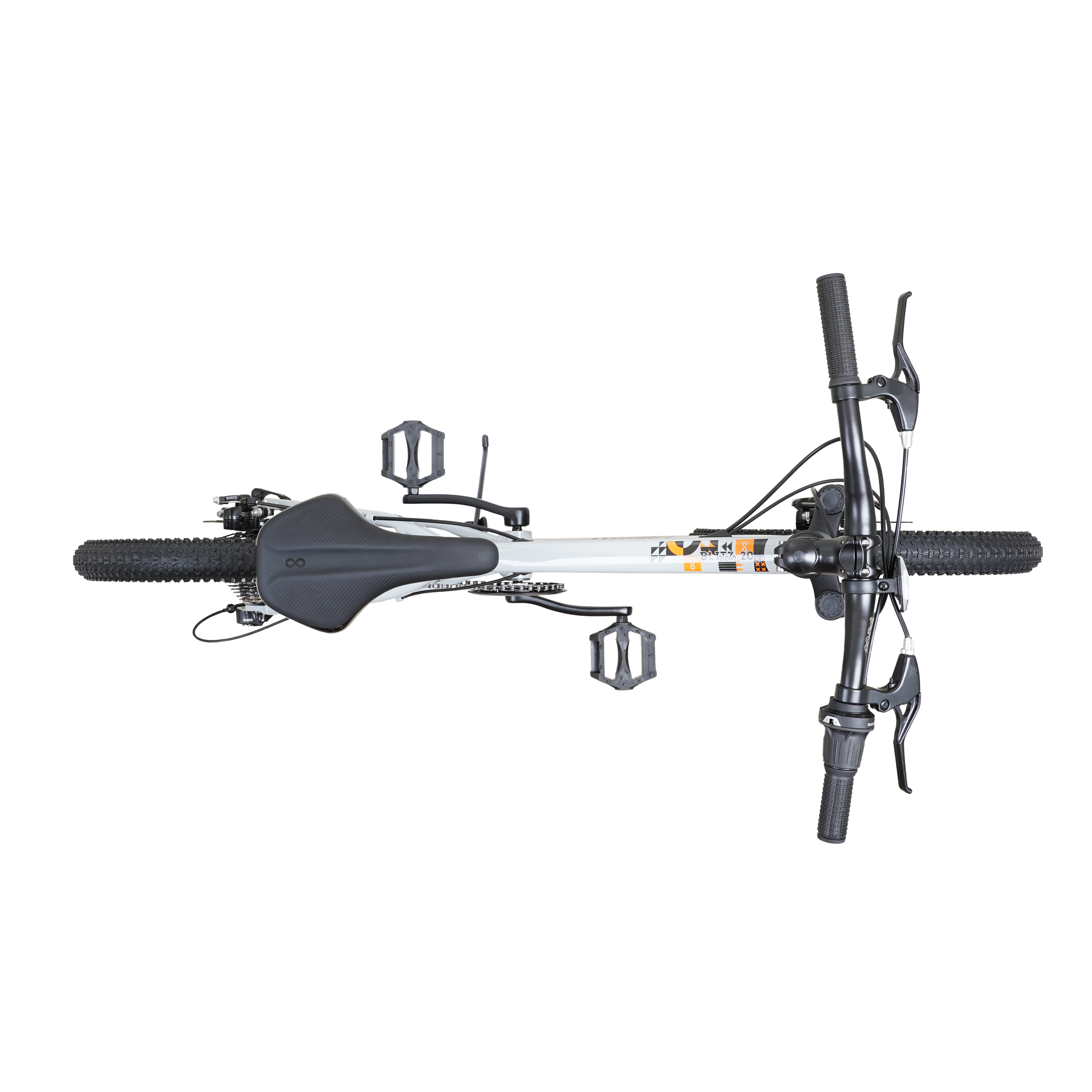 Bicicleta Blitz Aro 20 Gris Aluminio