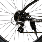 Bicicleta MTB Raptor 2.0 Negro Rojo M Aro 29” – Aluminio – Shimano Altus 2x8 – Frenos de Disco