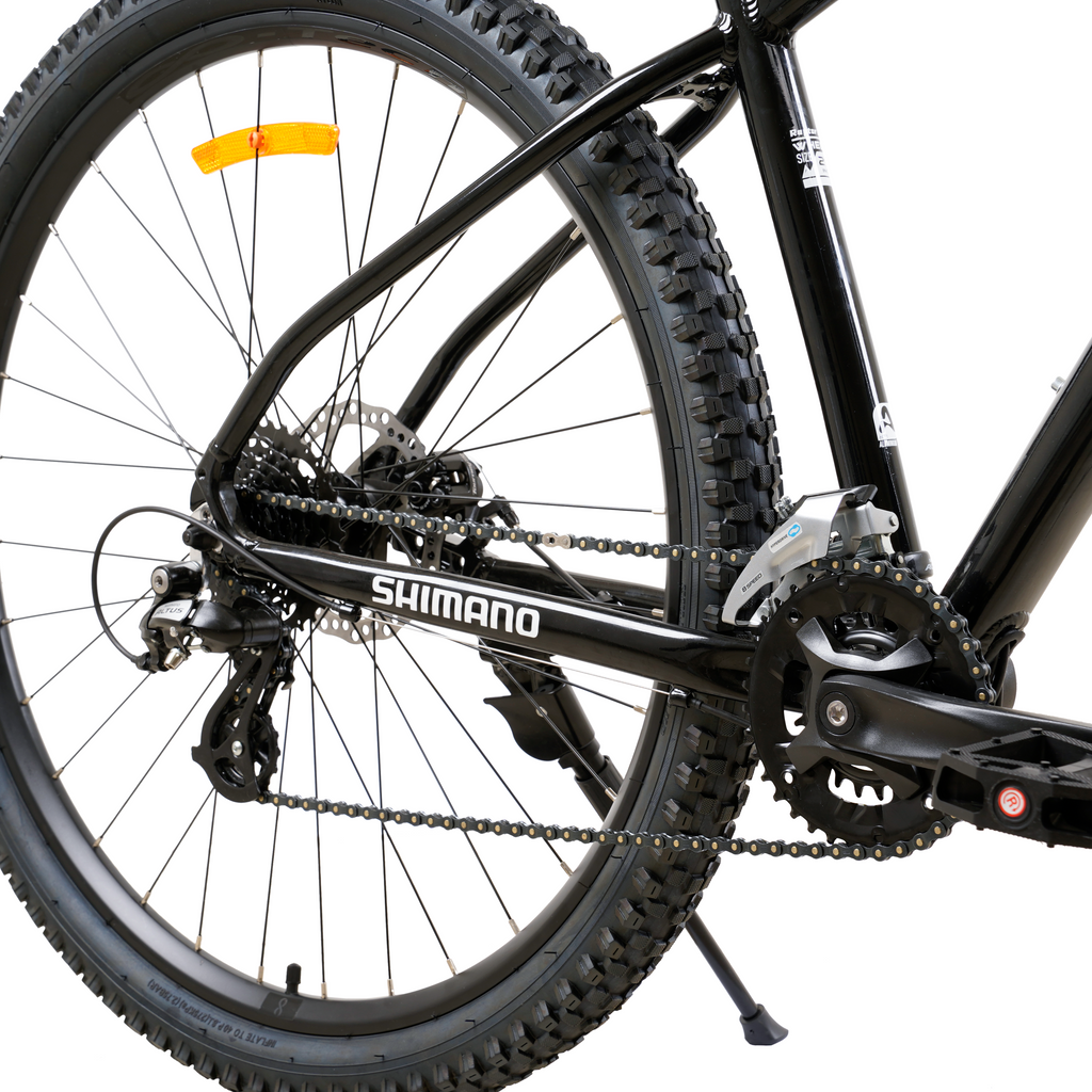 Bicicleta MTB Raptor 2.0 Negro Rojo M Aro 29” – Aluminio – Shimano Altus 2x8 – Frenos de Disco