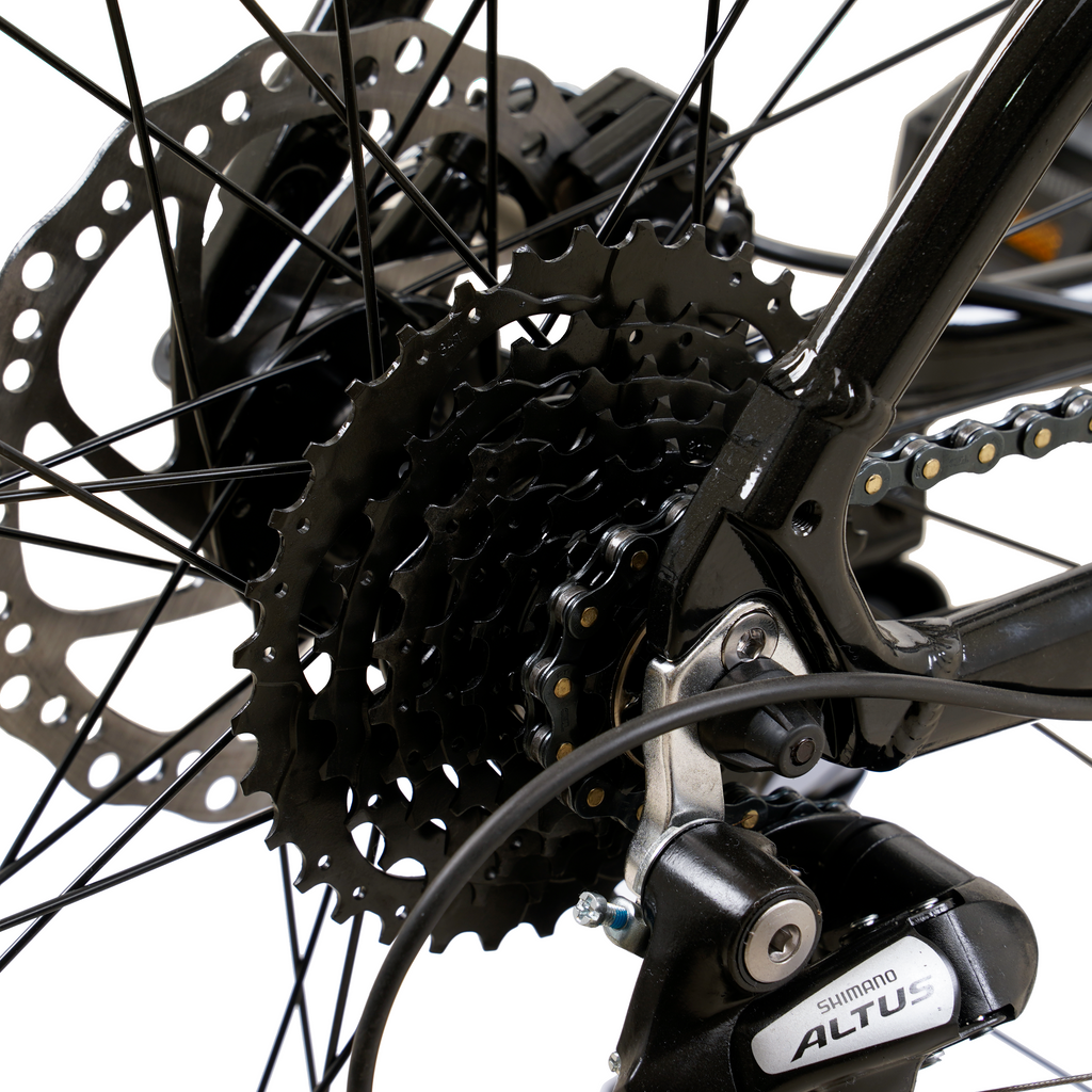 Bicicleta MTB Raptor 2.0 Negro Rojo M Aro 29” – Aluminio – Shimano Altus 2x8 – Frenos de Disco