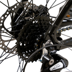 Bicicleta MTB Raptor 2.0 Negro Rojo M Aro 29” – Aluminio – Shimano Altus 2x8 – Frenos de Disco