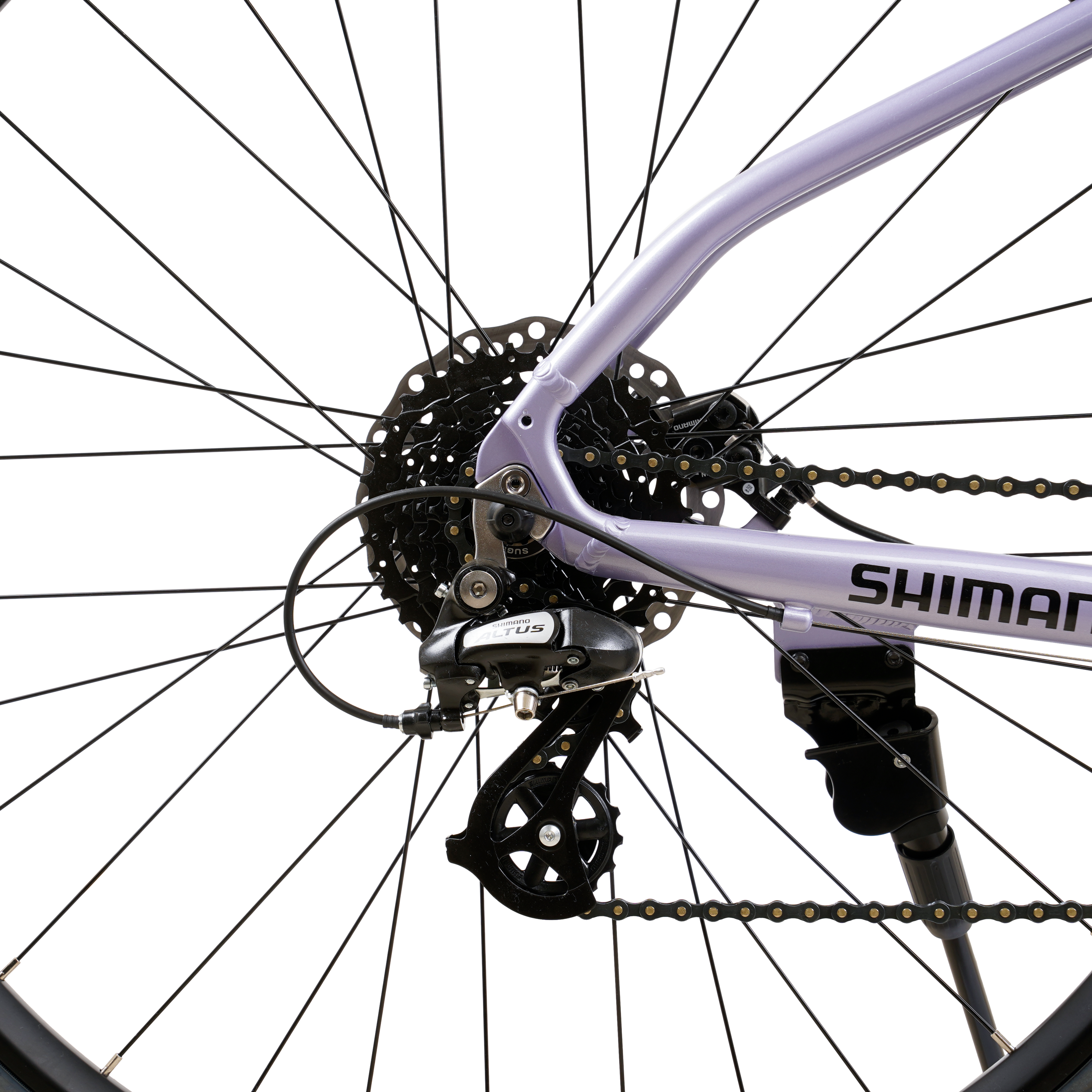 Bicicleta MTB Raptor 2.0 Lila S Aro 29” – Aluminio – Shimano Altus 2x8 – Frenos de Disco