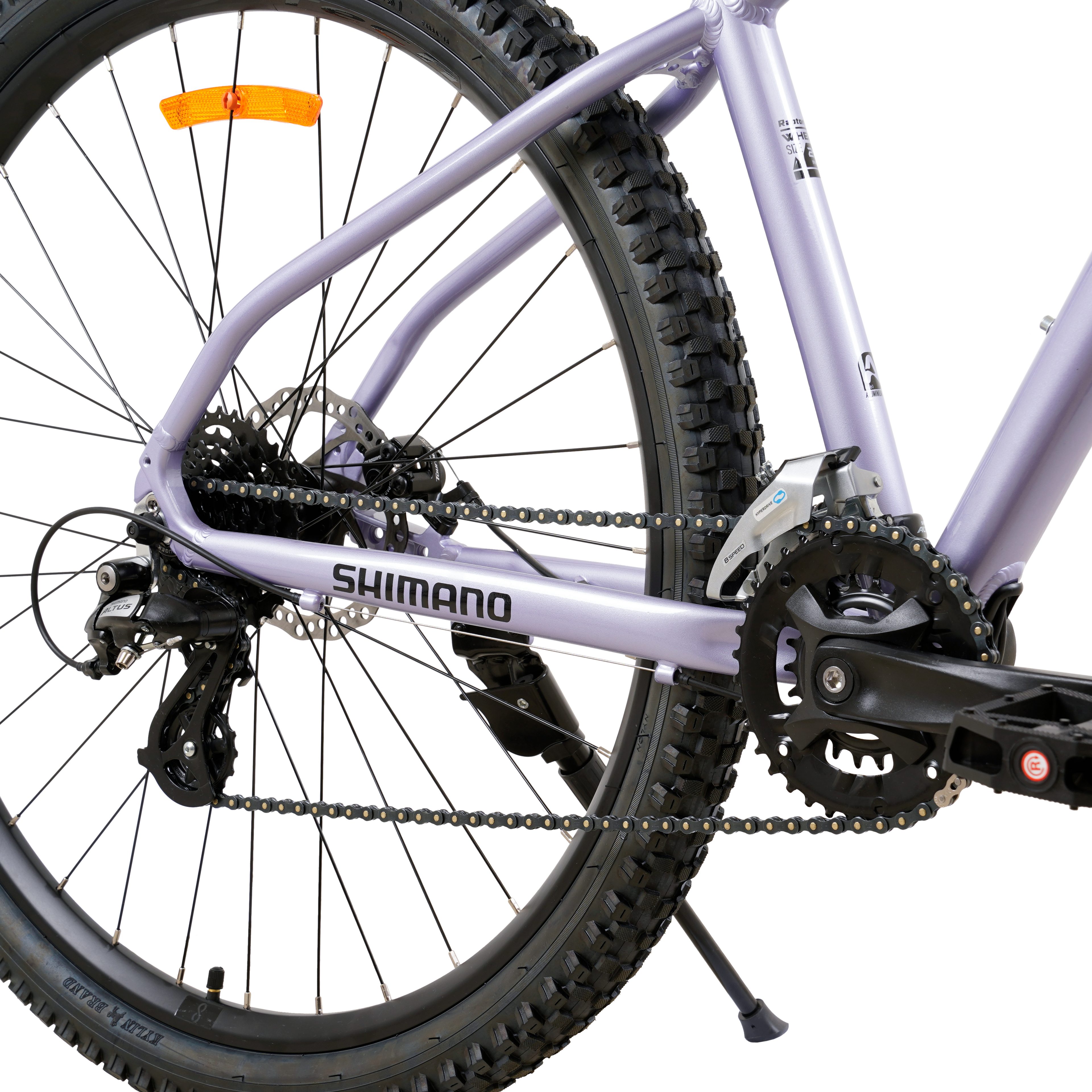 Bicicleta MTB Raptor 2.0 Lila S Aro 29” – Aluminio – Shimano Altus 2x8 – Frenos de Disco