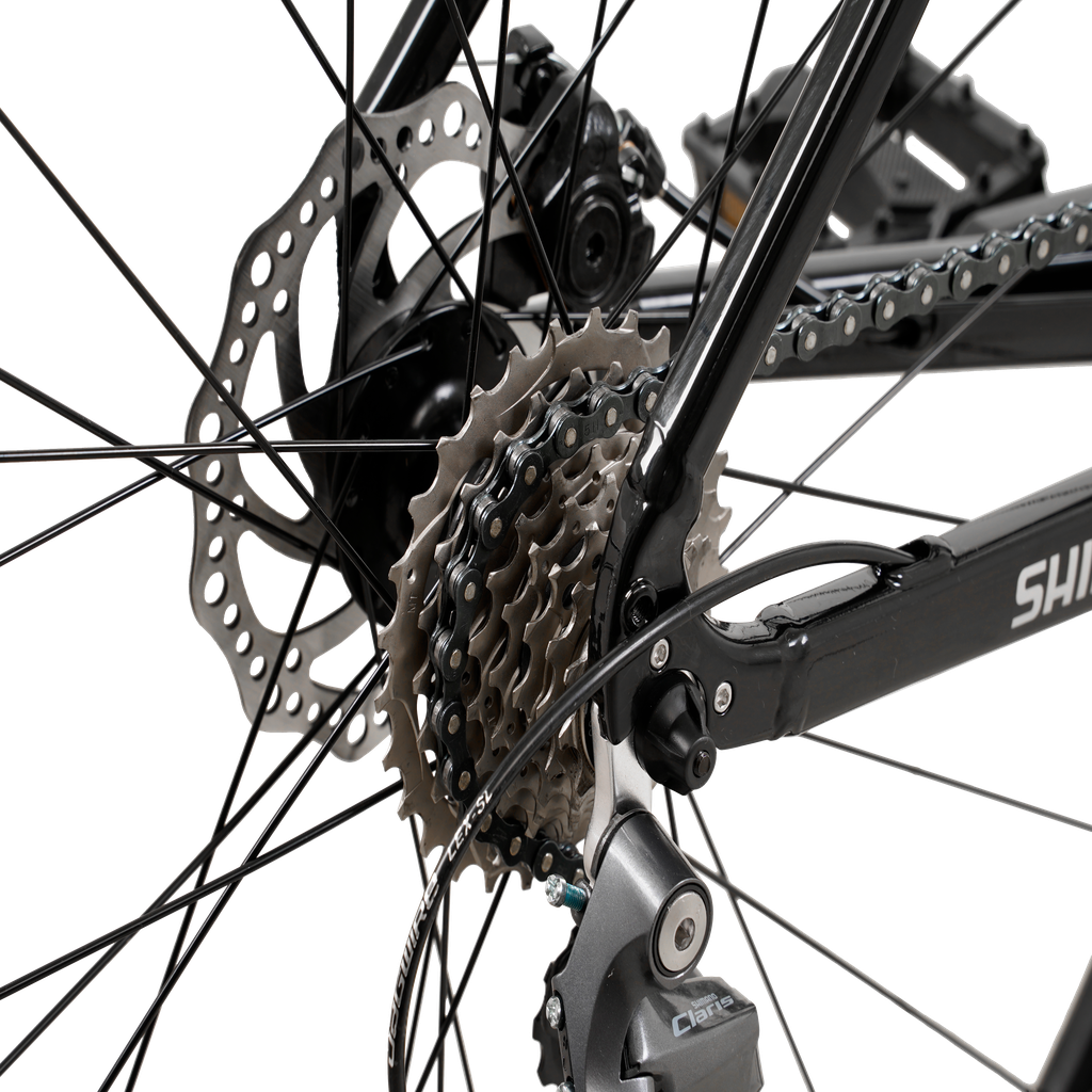 Bicicleta de Ruta Komet 1.0 Talla M Aluminio 700C Shimano Claris 2x8 Disco Mecánico