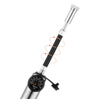 Bombin Portatil Aluminio con Medidor de Presion Rockbros