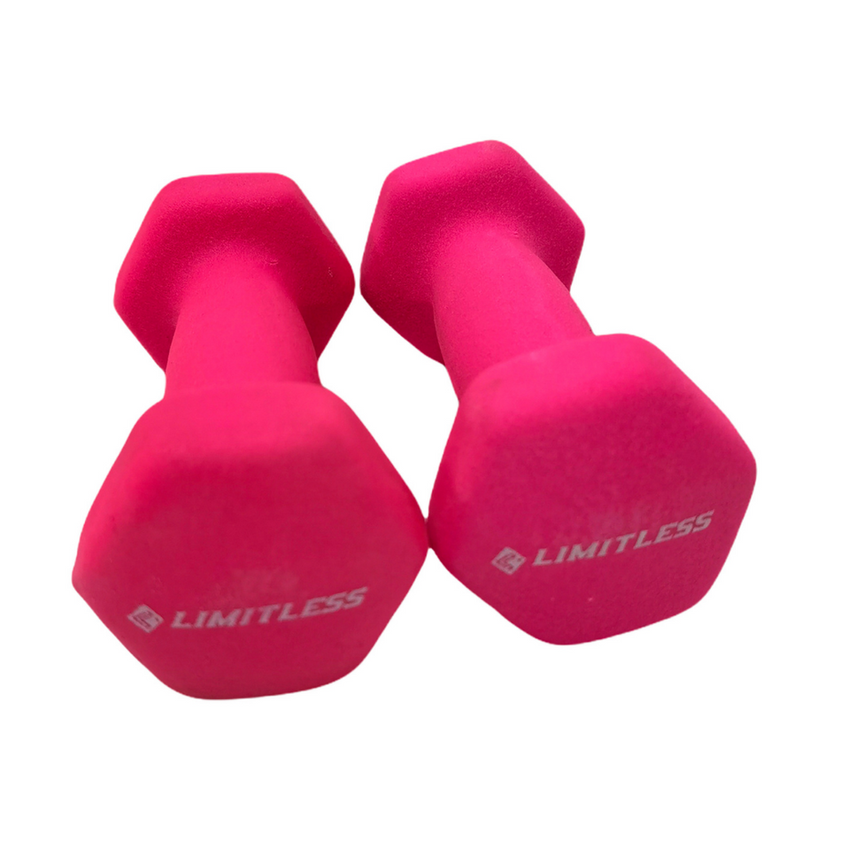 Mancuernas Pilates 1kg Neopreno Par Limitless