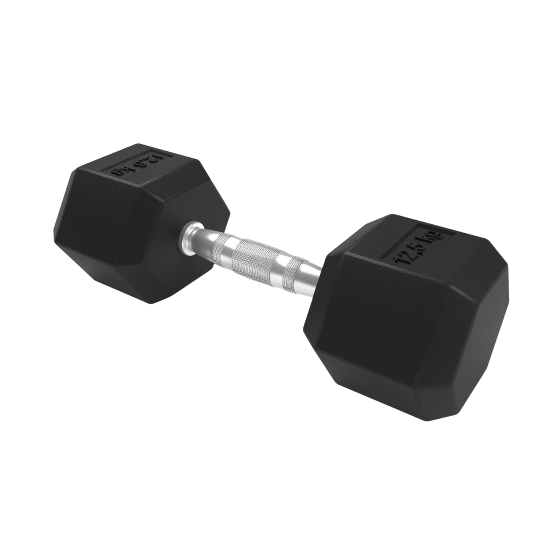 Mancuerna Hexagonal Caucho 12.5kg Limitless