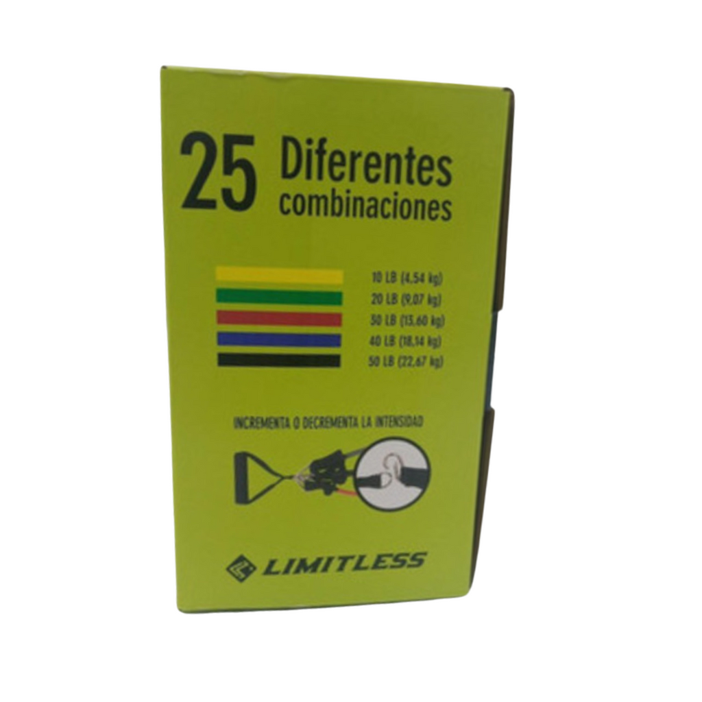 Juego de Ligas de Resistencia Intercambiables Limitless