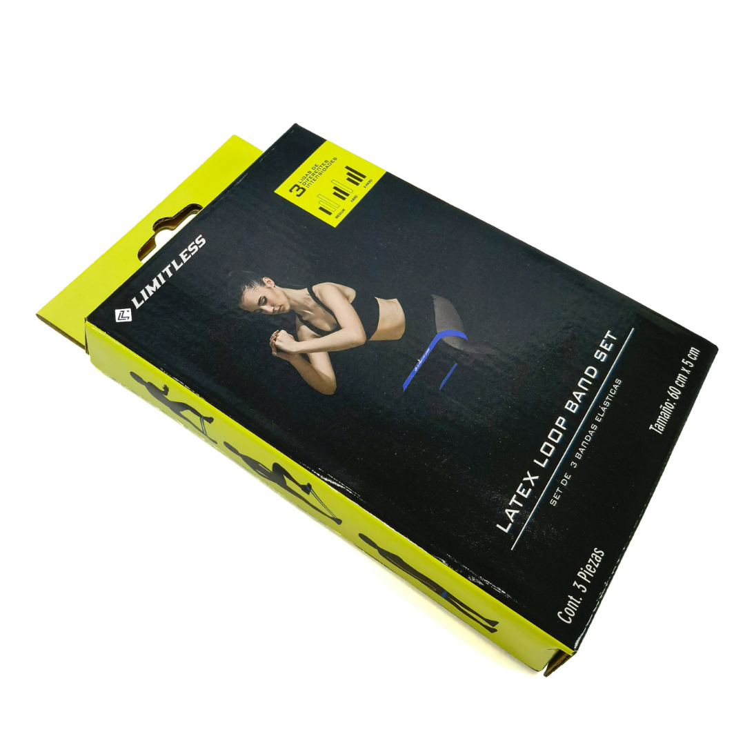 Set de Bandas de Resistencia Limitless – Entrena Todo Tu Cuerpo en Casa