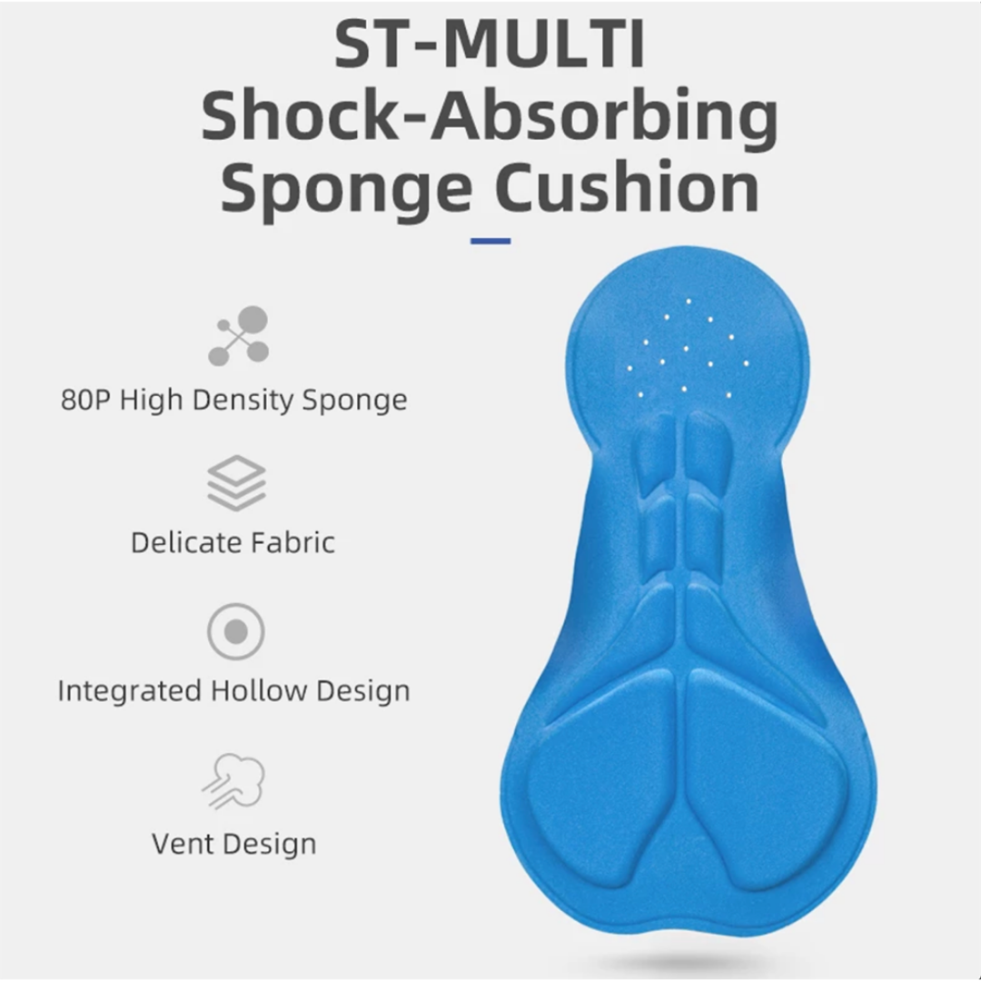 Calza Ciclismo Negra RK1008B Rockbros