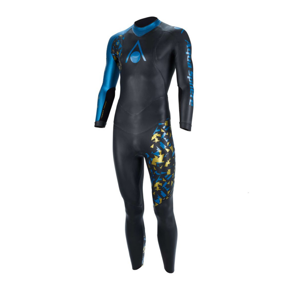 Traje de Agua Hombre Phantom V3 Negro/Azul AquaSphere