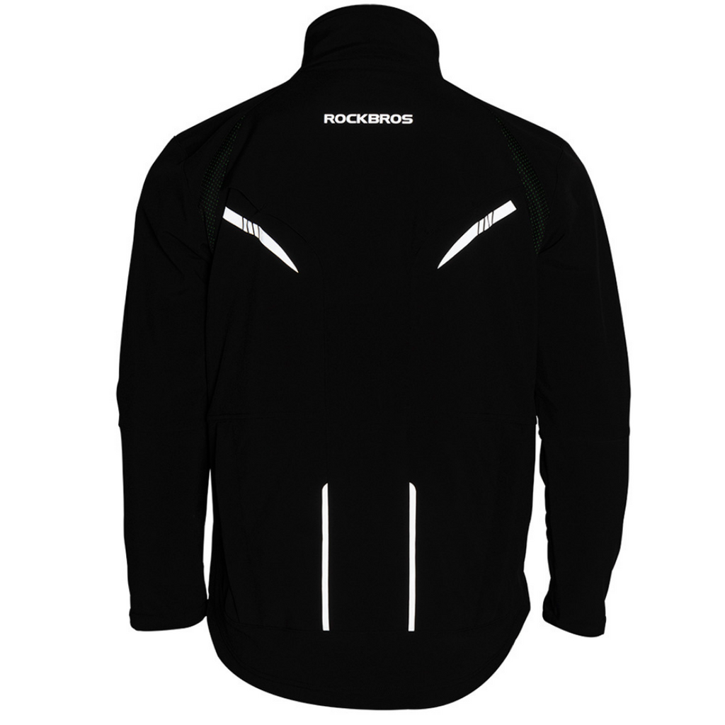 Chaqueta de Ciclismo Negro Rockbros