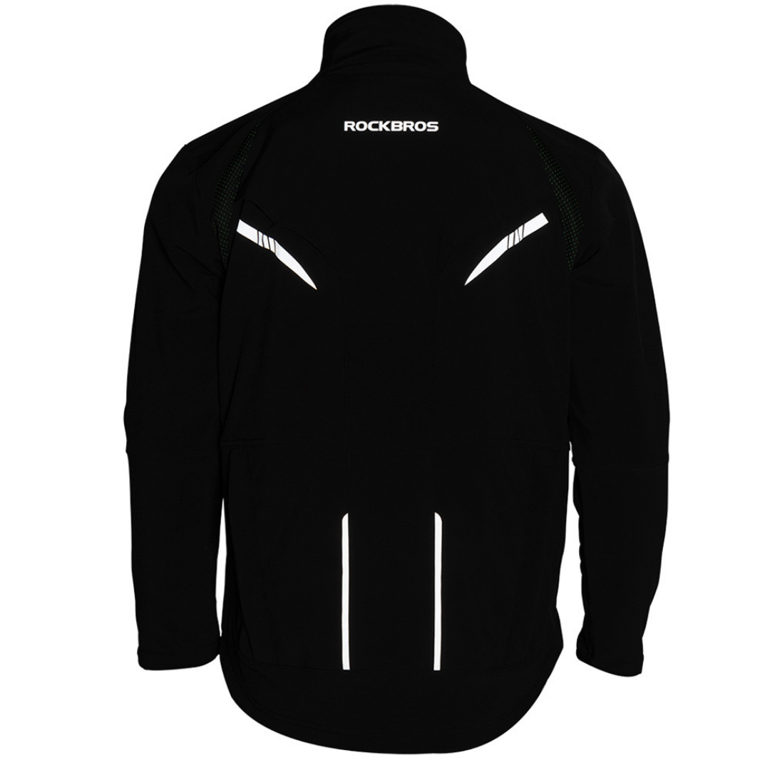 Chaqueta de Ciclismo Negro Rockbros