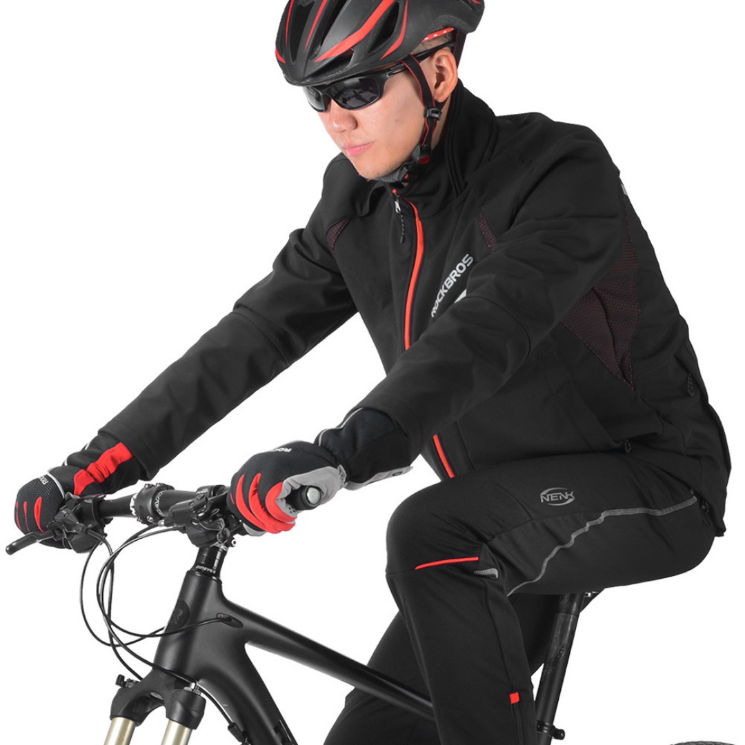 Chaqueta de Ciclismo Negro Rockbros